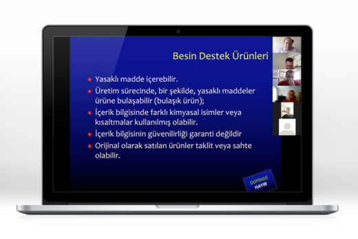 ONLINE EDUCATION SEMINAR WAS HELD WITH TURKISH SWIMMING FEDERATION