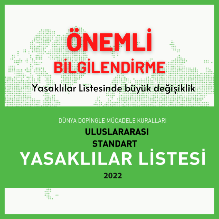 Yasaklılar Listesi-2022 Bilgilendirme