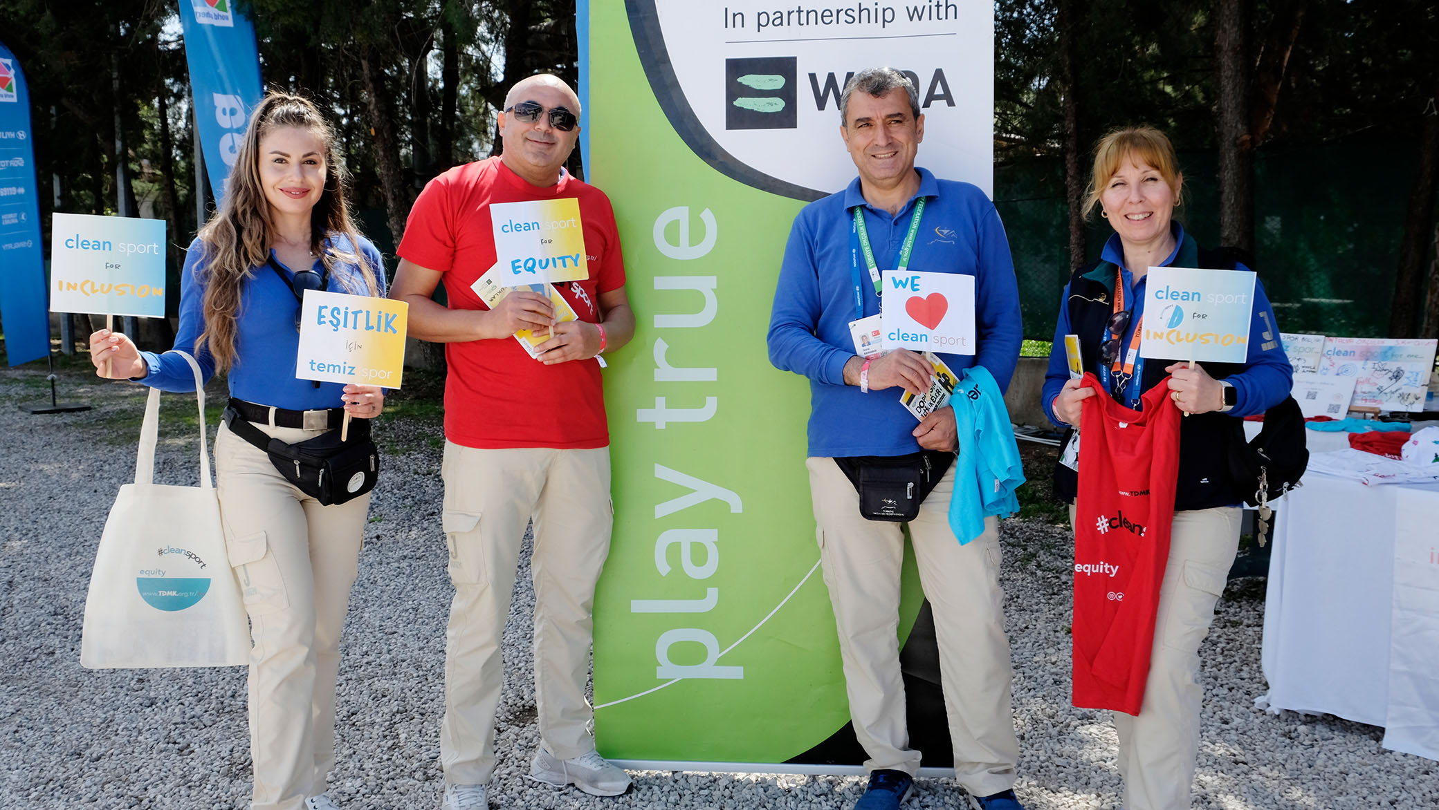 CLEAN SPORTS STAND EVENT ORGANIZED AT 2023 ARCHERY WORLD CUP